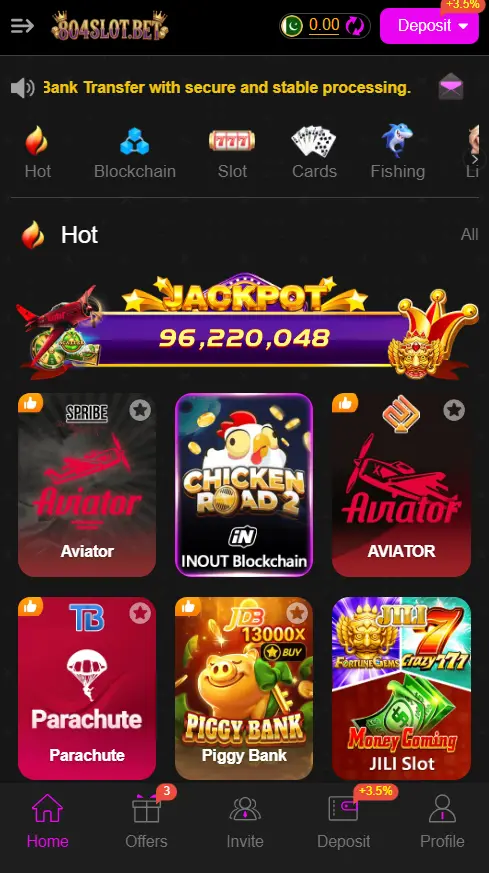 804Slots Game
