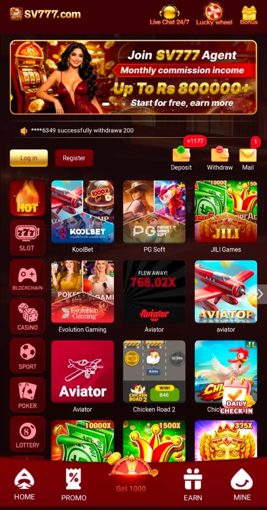 SV777 Game APK