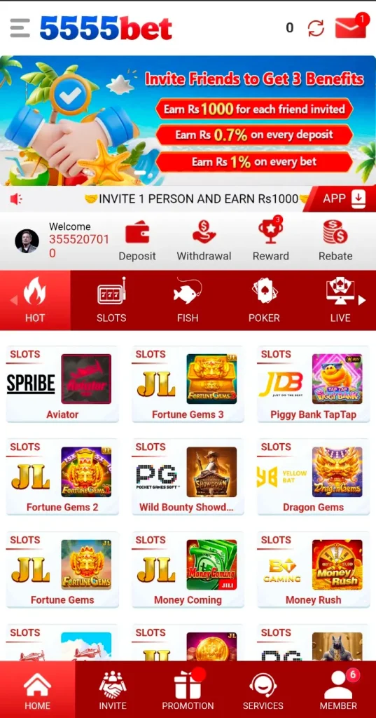 5555Bet Game