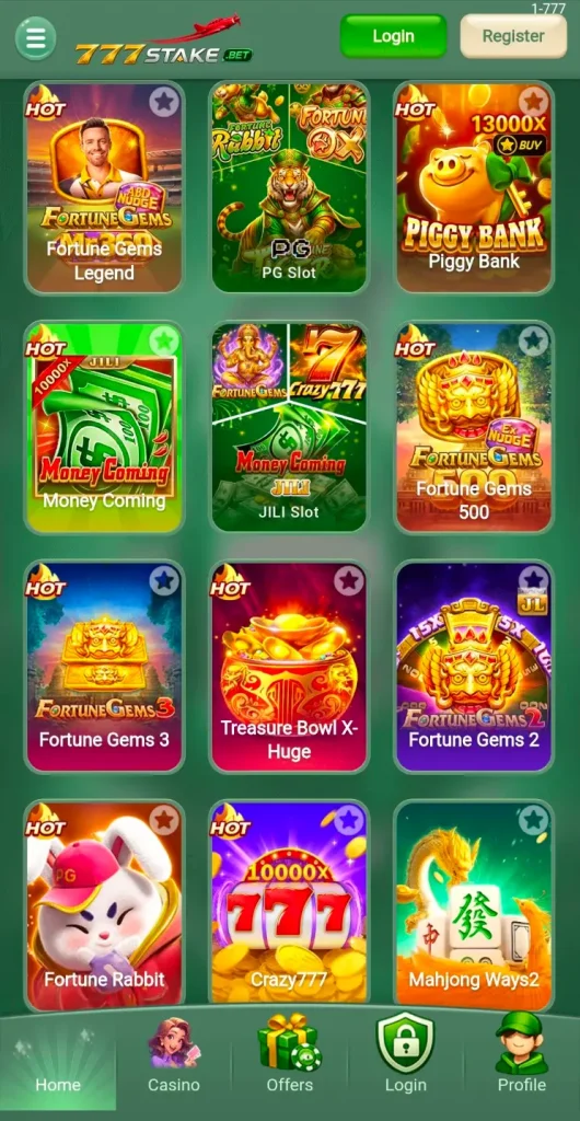 777Stake Game