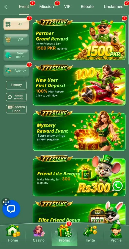 777Stake Game