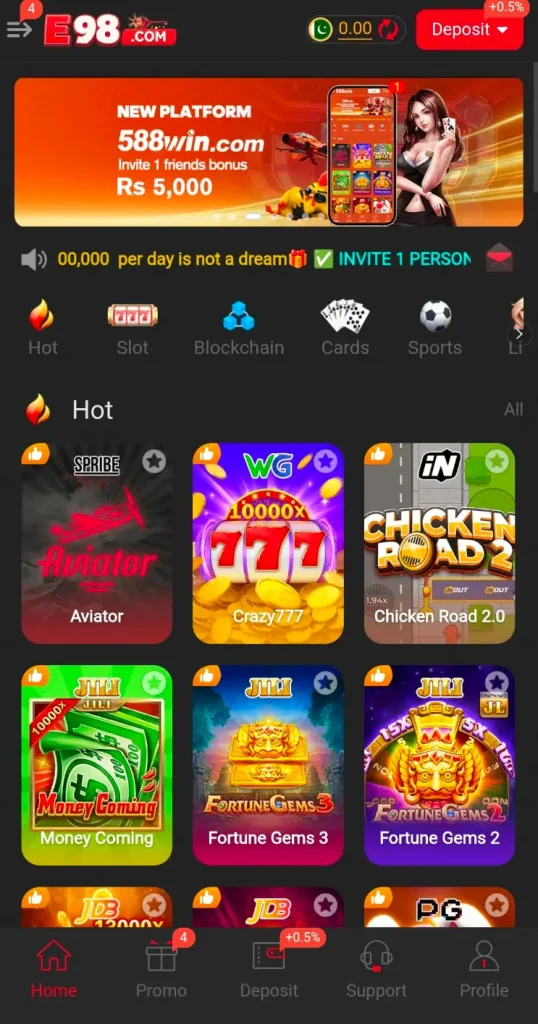 E98 Game